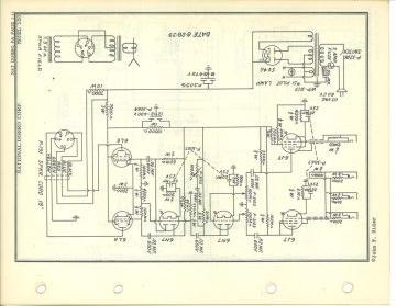 National Dobro 100 schematic circuit diagram